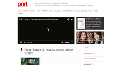 Desktop Screenshot of progressiveneuralresolutiontherapy.com